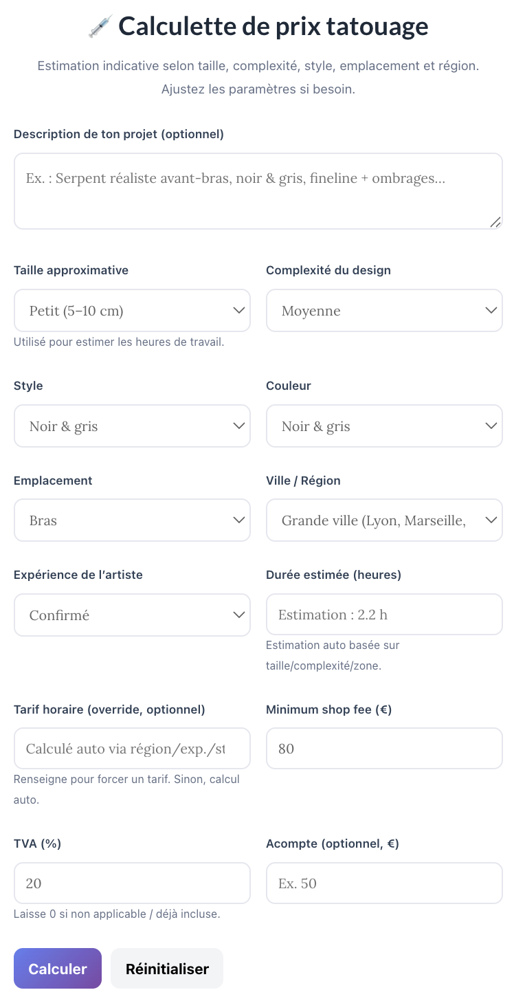 calculette coût tatouage corpsenfolie com​