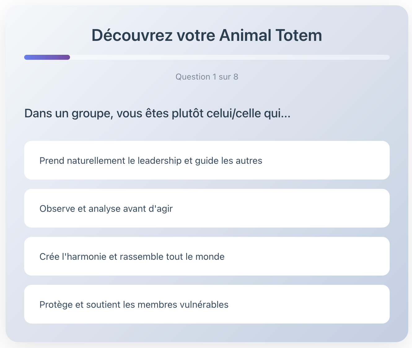 quiz connaître son animal totem ebm-masa.org​