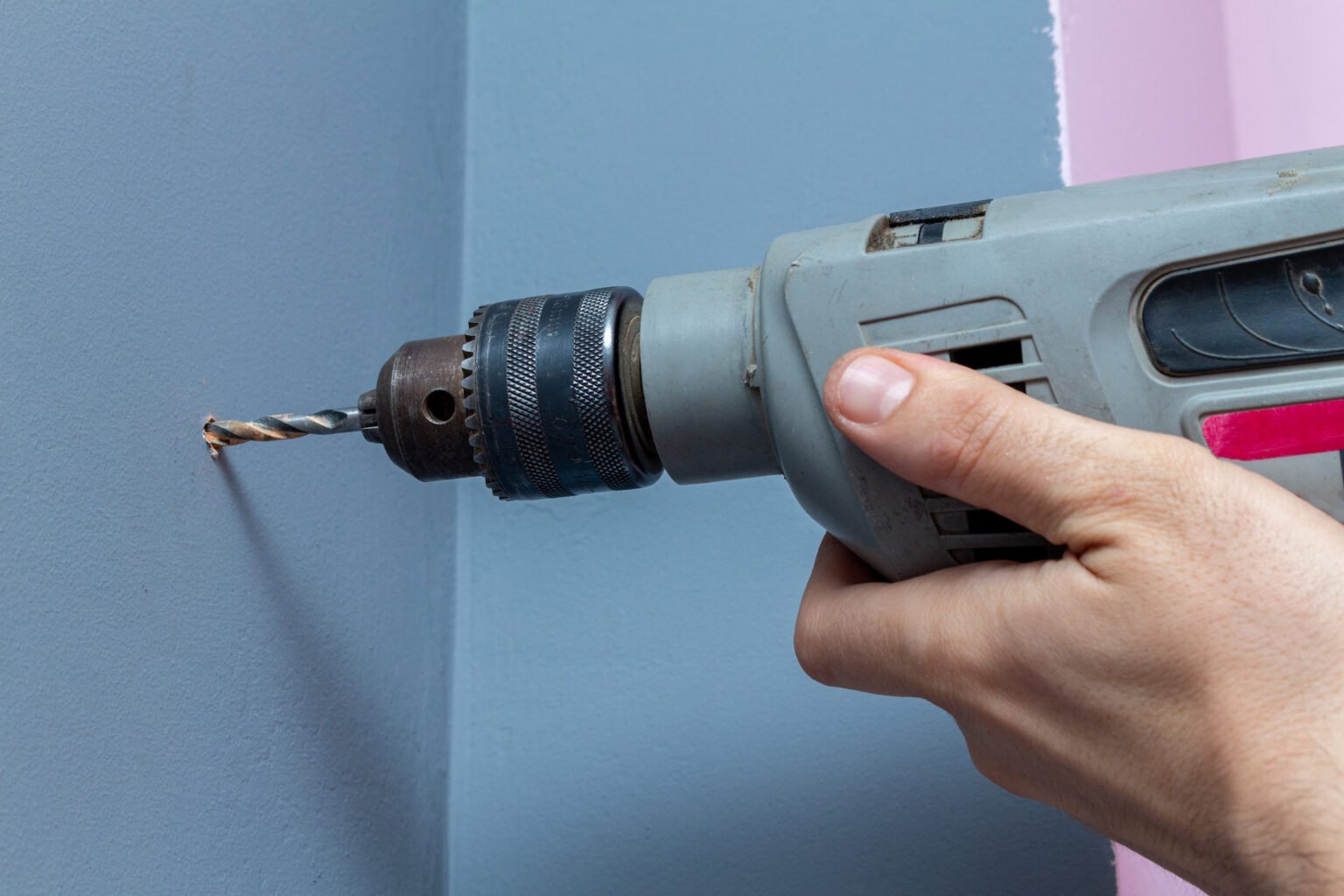 Percer mur béton sans percussion